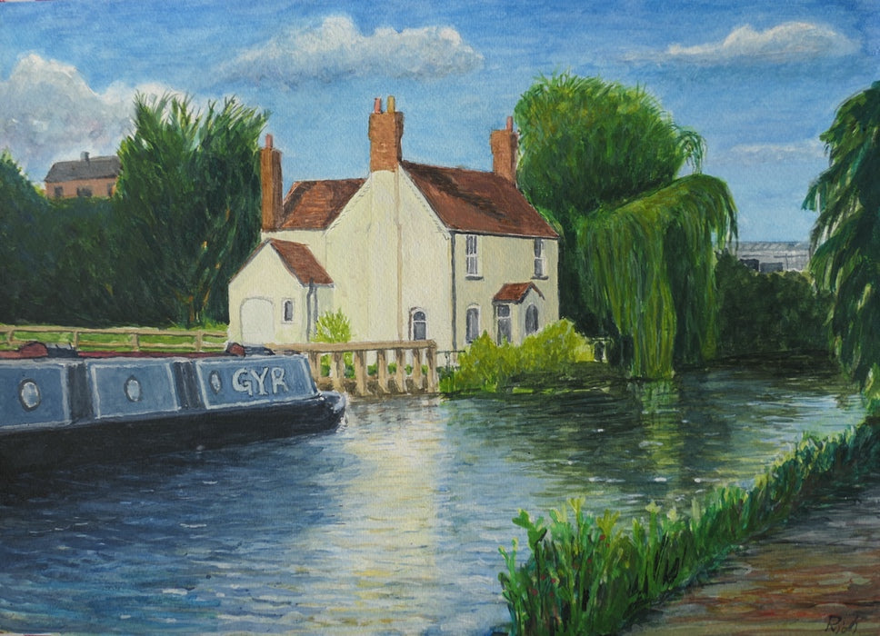 Cottage on the Canal, near Alvechurch (RR05)