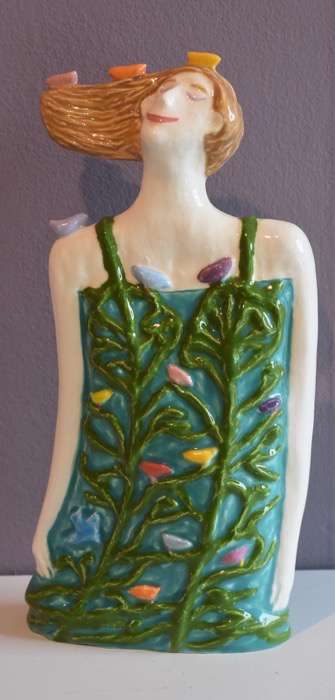 Bright Caribbean - Dreaming of Birds Figure