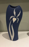 Tall Iris Porcelain Vase 1 (SD07)