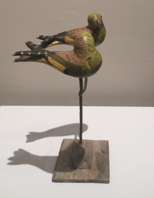 Pair of Greenfinches