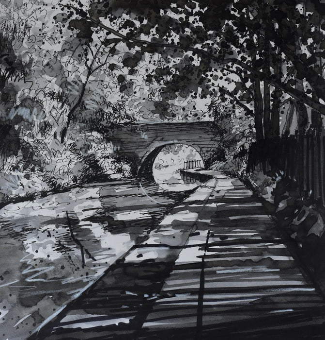 Birmingham Canal Walk (framed)