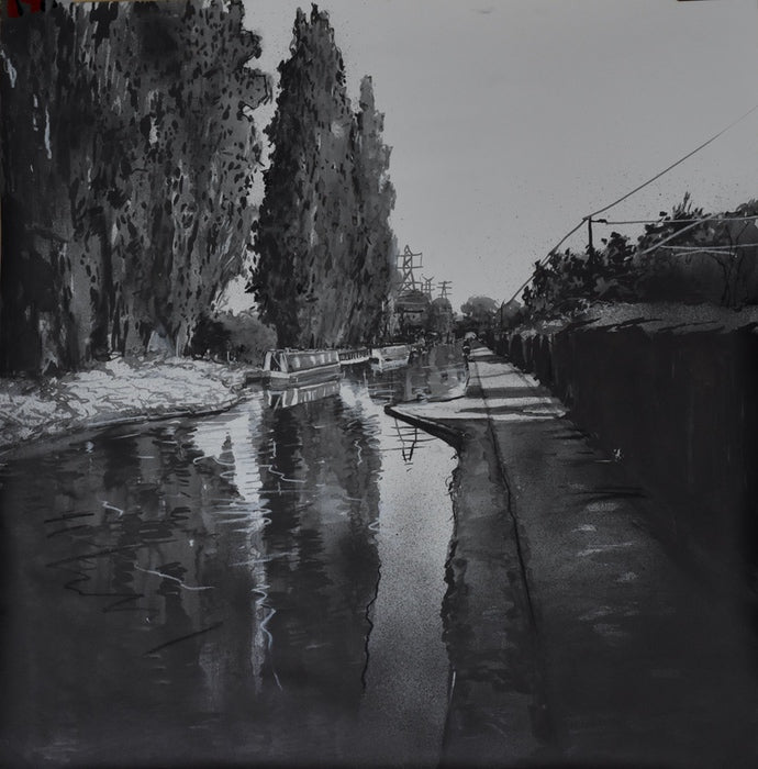 Early Morning Study, Bournville (framed) CC08