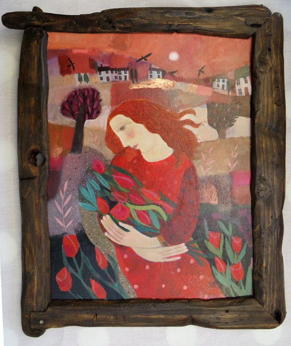 Flora in a Tulip Field