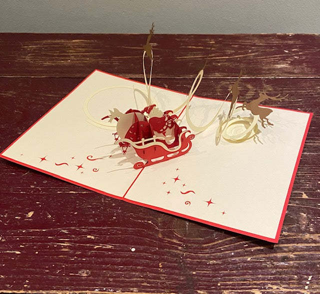 Reindeer Christmas Card