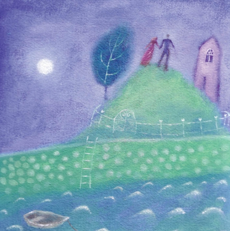 A Dreamy Walk (card)