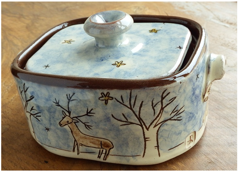 Winterland Butter Dish