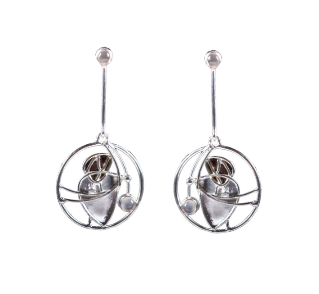 Mackintosh Moonstone Earrings