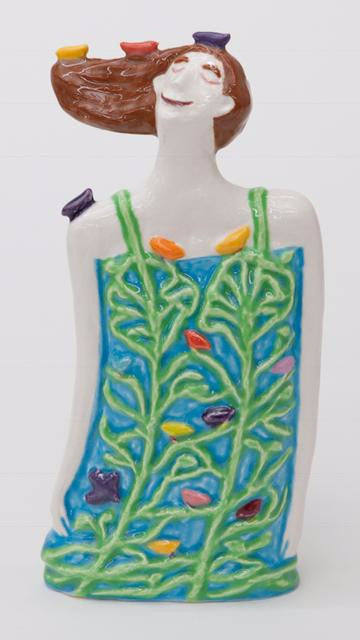 Dreaming of Birds Figure - Bright Aqua
