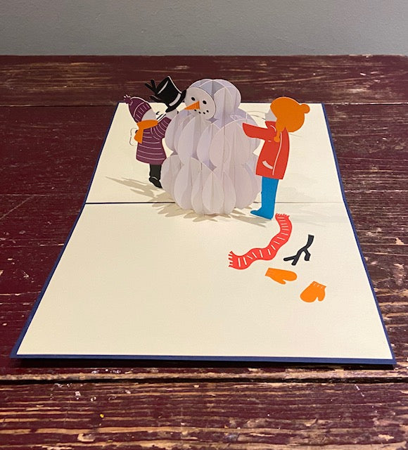 Snowman Christmas Card