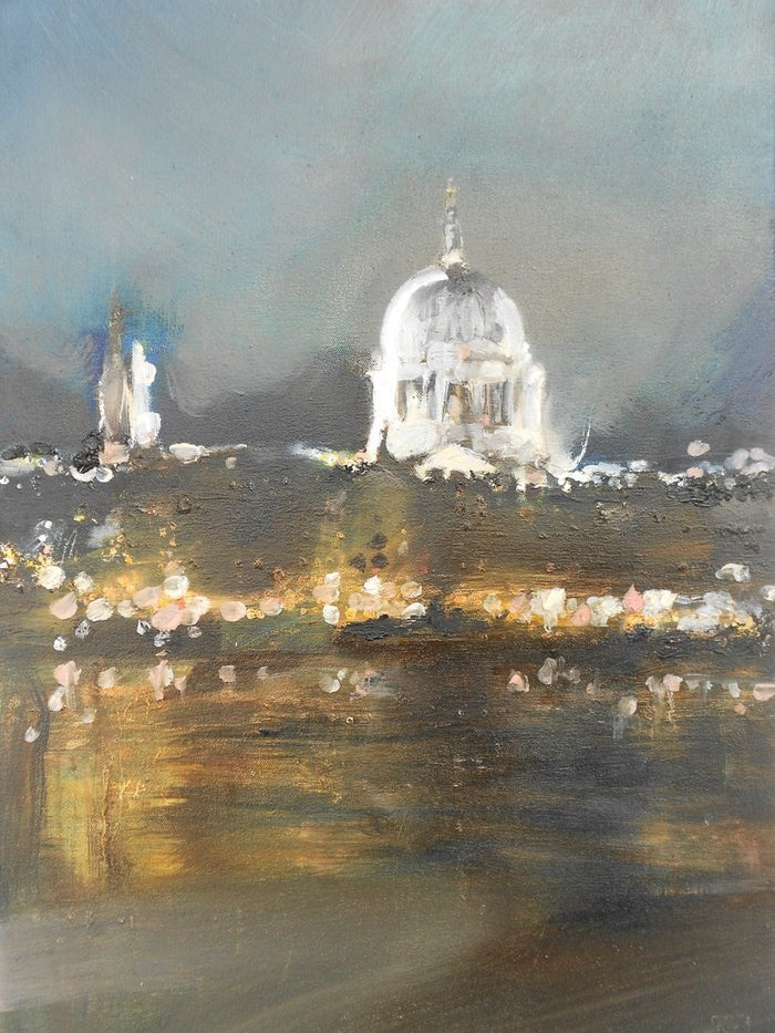 St Paul's Evening. Oil (MH20)