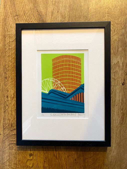 The Rotunda (with Moor Street Station) 5/30 FRAMED (JI25)