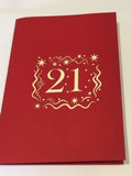 Happy 21st Birthday Card