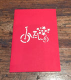 Turtle on a Bike Card