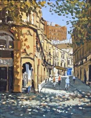Dappled Light, Cannon Street (card)