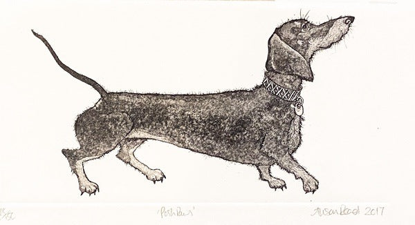 Posh Paws. Etching Print 78/150 (AR18)