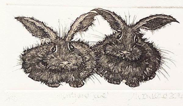 Terry and June. Etching Print 13/150 (AR56)