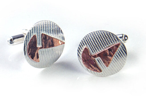 Copper Boats Cufflinks