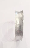 Brushed Silver Cuff Bangle (large)