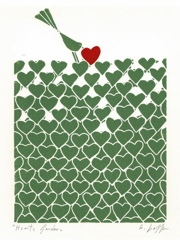 Hearts Garden (Green)
