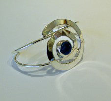 Snail Bangle (Crocus Purple)