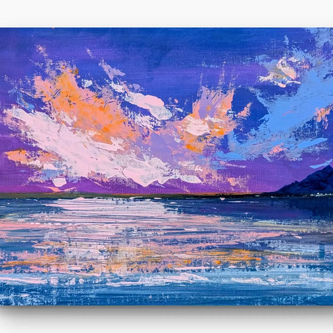 A Twilight Zone. Acrylic Painting (NS04)