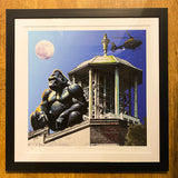 Gorillas Night Out In Bournville, Large Edition Edition 3/150,Framed (RR34)