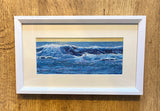 Waves from the Beach. Acrylic Painting (R31)
