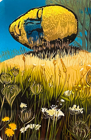 Sleeping Giant, (Blue Nose), Framed, (MA60)