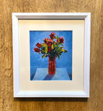 Birthday Roses. Acrylic Painting (R29)