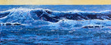 Waves from the Beach. Acrylic Painting (R31)