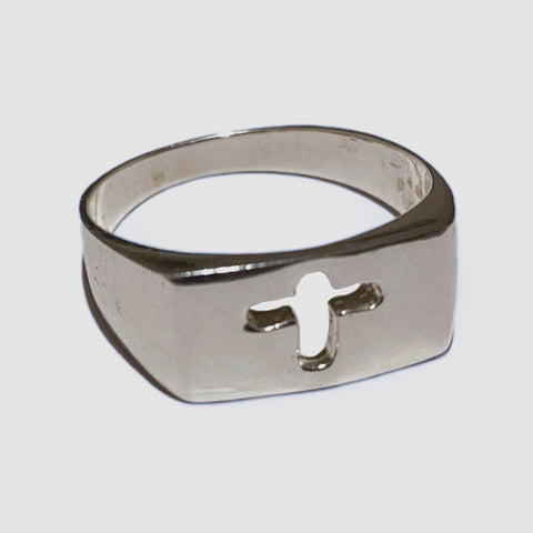 Cross Silver Ring (PG51)