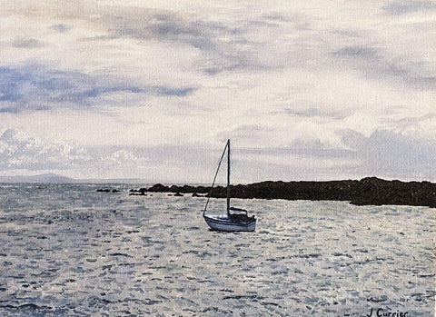 Wind and Tide. Oil Painting (JC19)