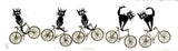 Trick Cats. Screen Print 120/150 (AR97)