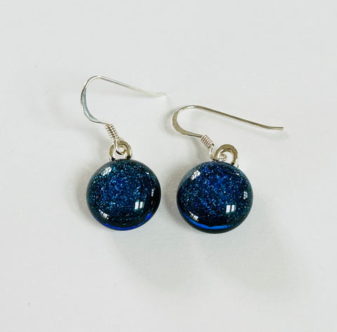 Dichroic Glass Hook Earrings (AF04)
