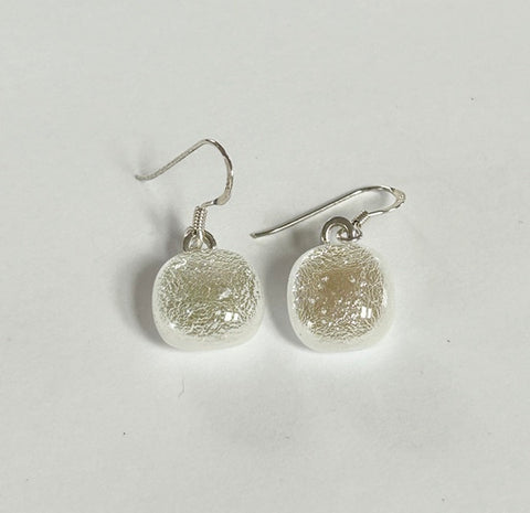 Dichroic Glass Hook Earrings (AF22)