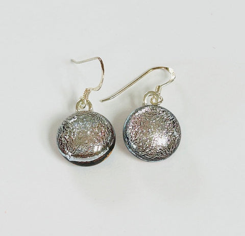 Dichroic Glass Hook Earrings (AF23)