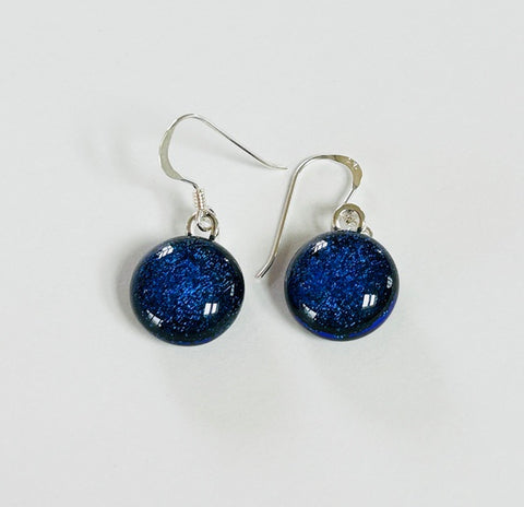 Dichroic Glass Hook Earrings (AF26)