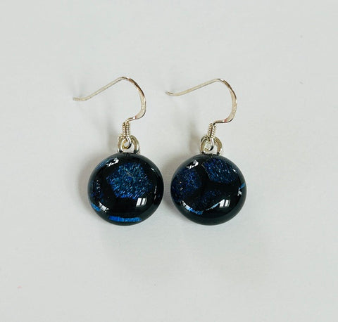 Dichroic Glass Hook Earrings (AF30)