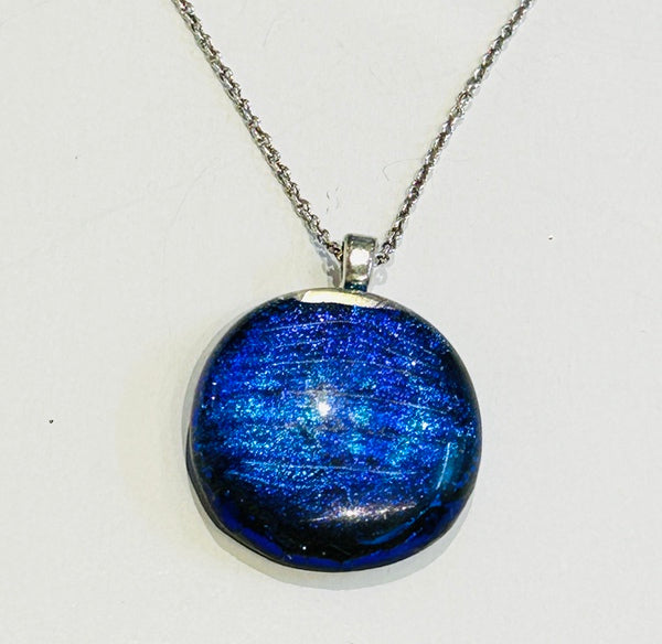 Dichroic Pendant, Horizon blue (AFP31)