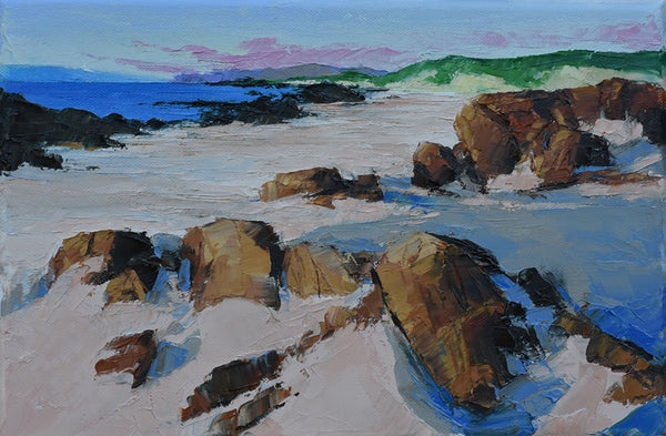 Into the Evening, Iona. Oil painting (CC72)