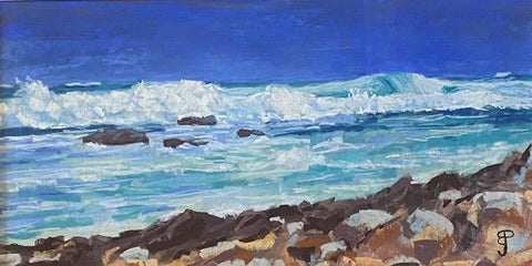 African Waves. Pastel Painting (BP01)