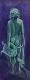 Terpsichore Study: Departing. Pastel Painting, unframed (BP50)