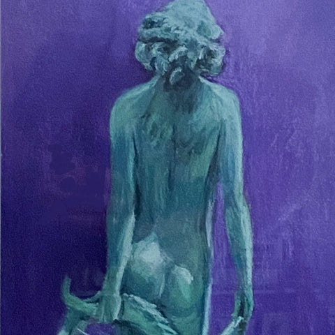Cadbury's Terpsichore: Departing. Pastel Painting (BP51)