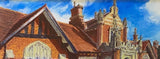 The Quadrangle, Oil Pastel Painting (CH25)