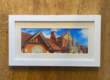 The Quadrangle, Oil Pastel Painting (CH25)