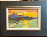 Sunrise at Snowdonia. OIL (CL19)