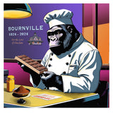 Bournville, ( Chocolate Gorilla ), Small Edition 5/150,Framed (RR36)