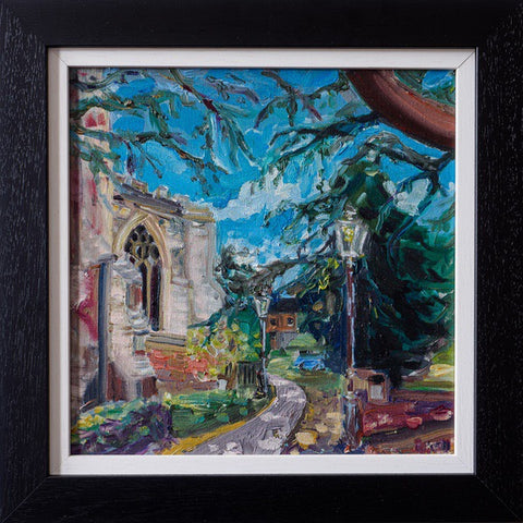 Chronicles of Malvern - Lantern Study. Oil Painting (MP10)