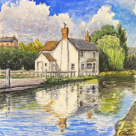 Cottage on the Canal, Alvechurch. II (RR25)