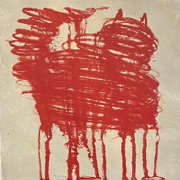 Cy Twombly's Cat, 32/100 Screen Print (M38)